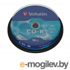 CD-R 10 .  Verbatim 52x /700Mb/80min