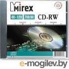 CD-RW Mirex 4-12 /700Mb/80min/ [Slim] UL121002A8F