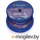 DVD R [ 50 .  ] Verbatim 16x /4,7Gb/ - Matt Silver #43550