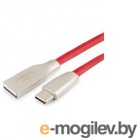  USB 2.0 Cablexpert CC-G-USBC01R-3M, AM/Type-C,  Gold,  3, , 