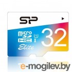   microSD 32GB Silicon Power Elite microSDHC Class 10 UHS-I (SD ) Colorful