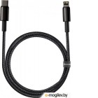  iPhone/iPad/iPod Baseus Tungsten Gold Lightning - USB Type-C 1m Black CATLWJ-01