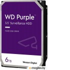  Western Digital HDD SATA-III  6Tb Purple WD62PURX, IntelliPower, 256MB buffer (DV&NVR)