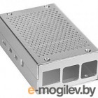   Qumo,  Aluminum Case, Raspberry Pi 4B, silver(RS027)