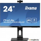  Iiyama 23.8 ProLite XUB2490HSUC-B1  IPS LED 5ms 16:9 HDMI M/M Cam  HAS Pivot 250cd 178/178 1920x1080 DisplayPort FHD USB 5.4
