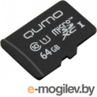   QUMO MicroSDXC 64GB lass 10 UHS-I ,3.0   SD, -   (QM64GMICSDXC10U1NA)