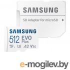 512Gb - Samsung Micro Secure Digital XC Evo Plus Class 10 MB-MC512KA/RU    SD (!)