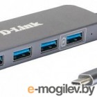 D-Link DUB-2340/A1A (USB Type-C, 4 x USB3.0, USB Type-C/PD 3.0)