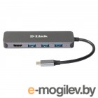 - D-Link DUB-2333/A1A   USB Type-C, 3  USB 3.0, 1  USB Type-C/PD 3.0  1  HDMI