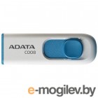 USB 2.0  64Gb ADATA C008 Capless Sliding USB Flash Drive /