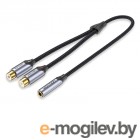 Vention Jack 3.5mm/F - 2xRCA/F 30cm BCOHY