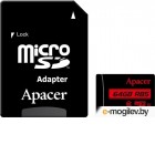 Карты памяти. Карта памяти Apacer microSDHC (Class 10) 64GB + адаптер (AP64GMCSX10U5-R)