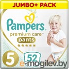 Подгузники-трусики Pampers Premium Care 5 Junior (52шт)