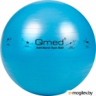 Фитбол гладкий Qmed ABS Gym Ball 75 см (голубой)