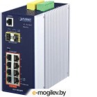 IGS-10020PT  PoE     DIN- IP30 L2+ SNMP Manageable 8-Port Gigabit POE(Af) Switch + 2-Port Gigabit SFP Industrial Switch (-40 to 75 C), ERPS Ring Supported, 1588