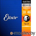 Струны для электрогитары Elixir Strings Nanoweb 12052 10-46