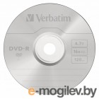  DVD-R Verbatim 4.7Gb 16x Cake Box (50) (43548)