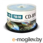  CD-RW Mirex 700 Mb, 12, Cake Box (50), (50/300)