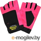 Перчатки для пауэрлифтинга No Brand FIT-1 (L, розовый)