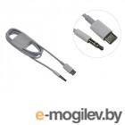 USB A/B/Micro/Mini/Type-C KS-is KS-377 USB Type C - AUX Silver