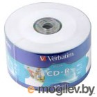 Verbatim CD-R 700Mb 52x 80min  Shrink  50 Ink Print  43794