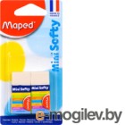 Набор ластиков Maped Mini-Softy / 021789 (2шт, белый)