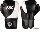 Боксерские перчатки RSC Power Pu Flex SB-01-135 (р-р 12, черный/белый)