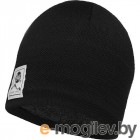  Buff Knitted & Fleece Hat Solid Black (113519.999.10.00)