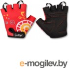 Перчатки велосипедные Indigo Винтик SB-01-8825 (XS, красный)