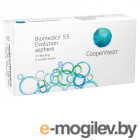 Контактные линзы. Контактные линзы CooperVision Biomedics 55 Evolution UV (6 линз / 8.6 / -2.5)