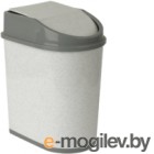 Контейнер для мусора Idea М2480 (5л,мраморный)