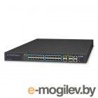   XGS-6350-24X4C  Layer 3 24-Port 10G SFP+ + 4-Port 40G/100G QSFP28 Managed Switch with optional Redundant Power
