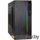  Minitower ExeGate mEVO-9302-RGB-500W-12 (mATX,  500NPX  . 12, 2*USB+1*USB3.0, HD ,   RGB )