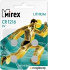  (CR1216x4.) Mirex [CR1216-E4]; Lithium, 