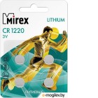  (CR1220x4.) Mirex [CR1220-E4]; Lithium, 