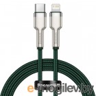 Baseus Cafule Series Metal Data Cable Type-C - Lightning PD 20W 1m Green CATLJK-A06