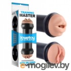    LoveToy Traning Master Double Side Stroker-Mouth and Pussy / LV250002