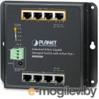 .  PLANET IP30 5-Port Gigabit Switch with 4-Port 802.3AT POE+ (-40 to 75 C)