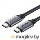  USB Type-C - USB Type-C (1,0m) Ugreen US161 [50751] <Grey> 3A, 60W PD