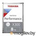   Toshiba SATA-III 8Tb HDWR480UZSVA X300 (7200rpm) 256Mb 3.5