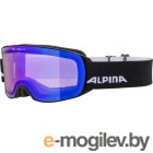 Очки горнолыжные Alpina Sports 2021-22 Nakiska QV / A7276831 (Black Matt/Blue)