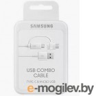USB - Micro USB & Type-C Samsung USB Combo Cable 1,5 , 2A (/)