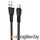 Hoco X40 Noah USB - MicroUSB 2.4A 1m Black 6931474711670