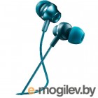CANYON SEP-3 Stereo earphones with microphone, metallic shell, cable length 1.2m, Blue-green, 22*12.6mm, 0.012kg