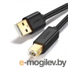 UGREEN USB 2.0 AM to BM Print Cable 1m US135 (Black) 20846