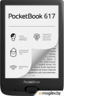 Электронные книги. Электронная книга PocketBook 617 (PB617-P-CIS), Black, СТБ экран 6`` E-Ink Carta, 758 x 1024, с подсветкой, память 8 Гб, карты памяти, Wi-Fi 617 (черный)