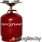 Газовые баллоны. Комплект  газовый Кемпинг ПГТ 1Б-В ( газ.горелка + баллон 8 литров), Крым