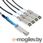     MC2609130-001 Mellanox passive copper hybrid cable, ETH 40GbE to 4x10GbE, QSFP to 4xSFP+, 1m