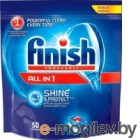 Таблетки для посудомоечных машин Finish Shine&amp;Protect All in One (50шт)