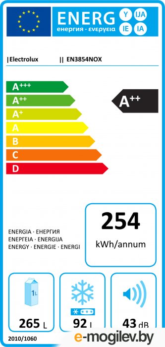 ����������� Electrolux EN3854NOX